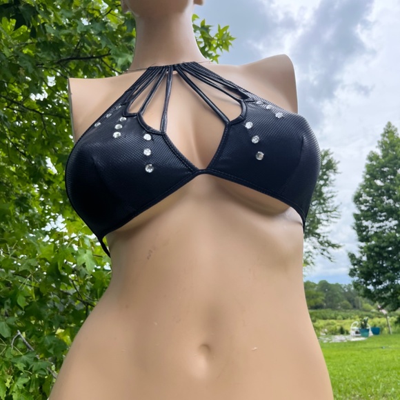 Vintage Hey Baby of California Dance/Club/Swim Top - Picture 3 of 10